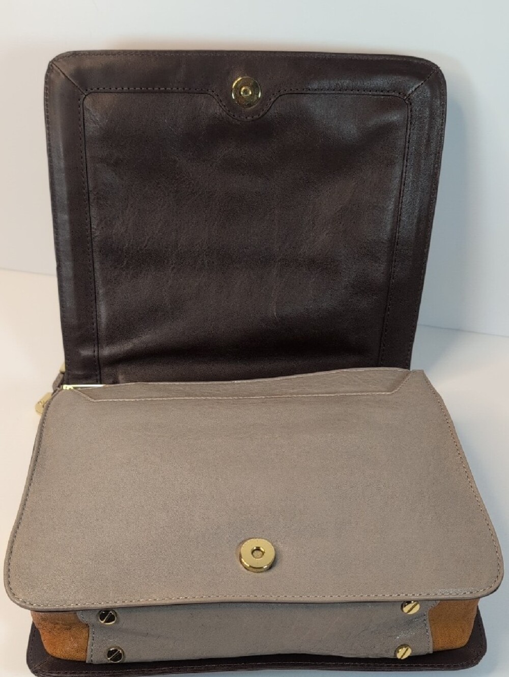 Tory Burch Plaid Bond Shoulder Bag - Picture 8 of 14